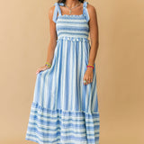 Last Wave Midi Dress