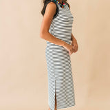 Beach To Brunch Stripe Maxi Dress
