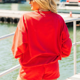 American Summer Sweatshirt | Tomato