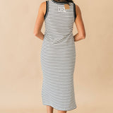 Beach To Brunch Stripe Maxi Dress