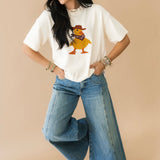 Cowboy Duck Sweater Top