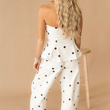 City Chic Polka Dot Top