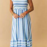 Last Wave Midi Dress