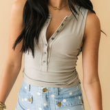 Jamie Henley Tank | Quiet Gray