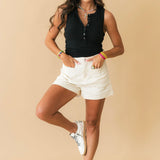 Jamie Henley Tank | Pitch Black