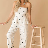 City Chic Polka Dot Barrel Pant