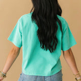 Simple Things Cropped Graphic Tee