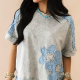 Blue Bird Babe Top