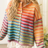 Over The Rainbow Stripe Cardigan