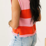 Pink Skies Sweater Vest
