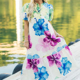 Petals And Paradise Midi Dress