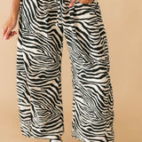 Sweet Statement Pants | Zebra