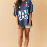 Johnny Cash Doodles Tee