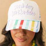 Good Day For The Lake Trucker Hat