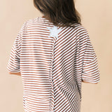 Starstruck Stripe Top | Brown Blue