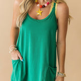 Clean Lines Muscle Cami | Sicilian Yellow