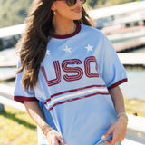 USA World Cup Ringer Tee