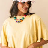 Summer Tide Top | Yellow