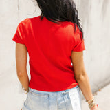 Be My Baby Top | Red