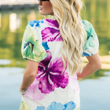 Petals And Paradise Midi Dress