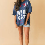 Johnny Cash Doodles Tee