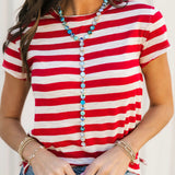 Nora Tee | Red Combo