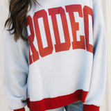 Rodeo 2 Sided Mock Sweatshirt