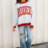 Rodeo 2 Sided Mock Sweatshirt
