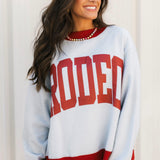 Rodeo 2 Sided Mock Sweatshirt