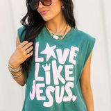 Love Like Jesus Muscle Tank