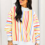 Happiest 2 Sided Mock Sweatshirt