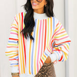 Happiest 2 Sided Mock Sweatshirt