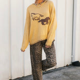Golden Rush Ranch Sweater