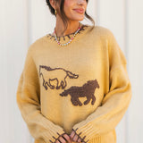 Golden Rush Ranch Sweater