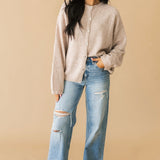 Cozy Is My Cardio Cardigan | Beige