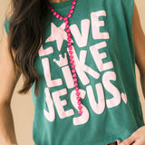 Love Like Jesus Muscle Tank