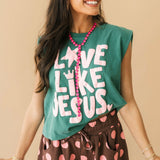 Love Like Jesus Muscle Tank