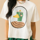Seafolk Mallard Crop Tee