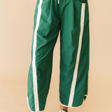 Varsity Track Pant | Green