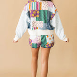 Patchwork Pretty Sweatshirt