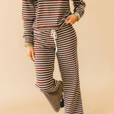 Latte Lounge Stripe Top