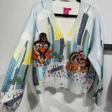 Thanksgiving Parade Button Up Cardigan | Queen Of Sparkles