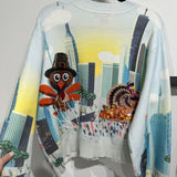 Thanksgiving Parade Button Up Cardigan | Queen Of Sparkles