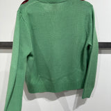 Green Mrs.Clause Button Up Cardigan | Queen Of Sparkles