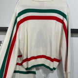 White, Red & Green 'Sparkle Season' Long Sleeve Sweater | Queen Of Sparkles