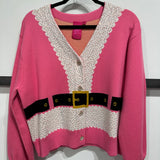 Pink Santa's Coat Cardigan | Queen Of Sparkles