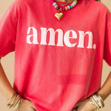 Amen. Crop Tee