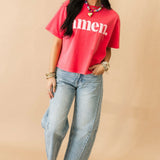 Amen. Crop Tee