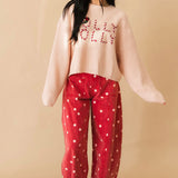 Holly Jolly Candy Cane Sweater
