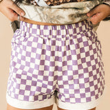 Game Day Gingham | Purple